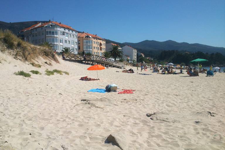 praia-de-portos%C3%ADn-porto-do-son-galicia beach