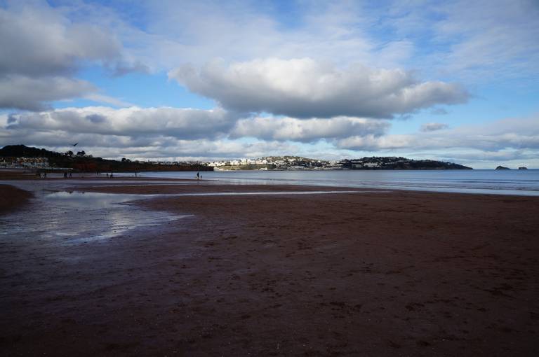 preston-sands-paignton-england beach