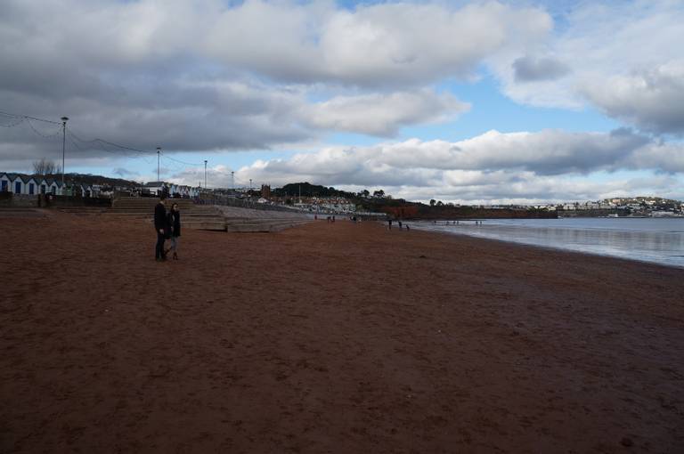 preston-sands-paignton-england beach