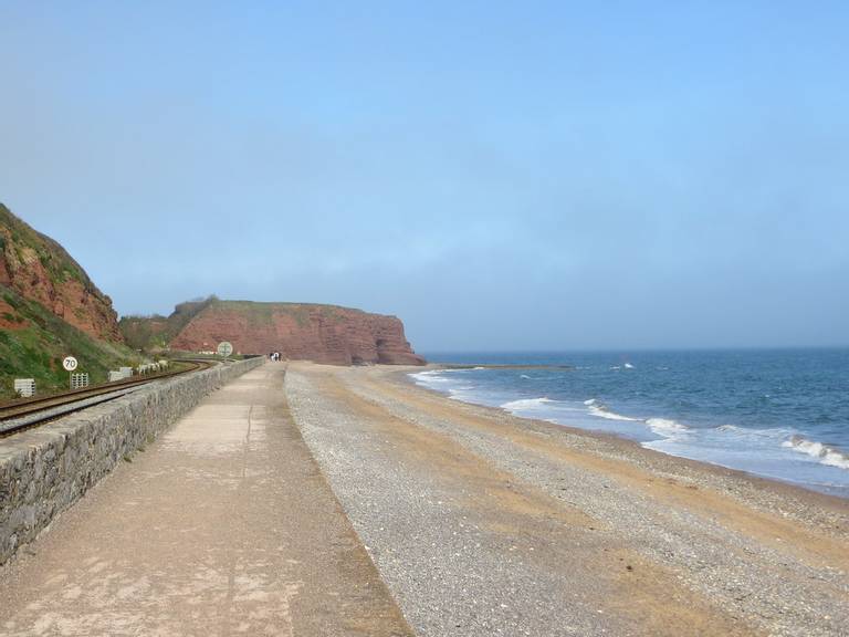 red-rock-beach-dawlish-england beach