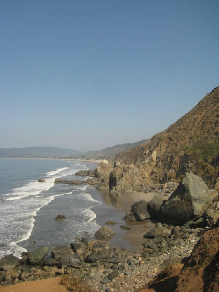 red-rock-beach-stinson-beach-california beach