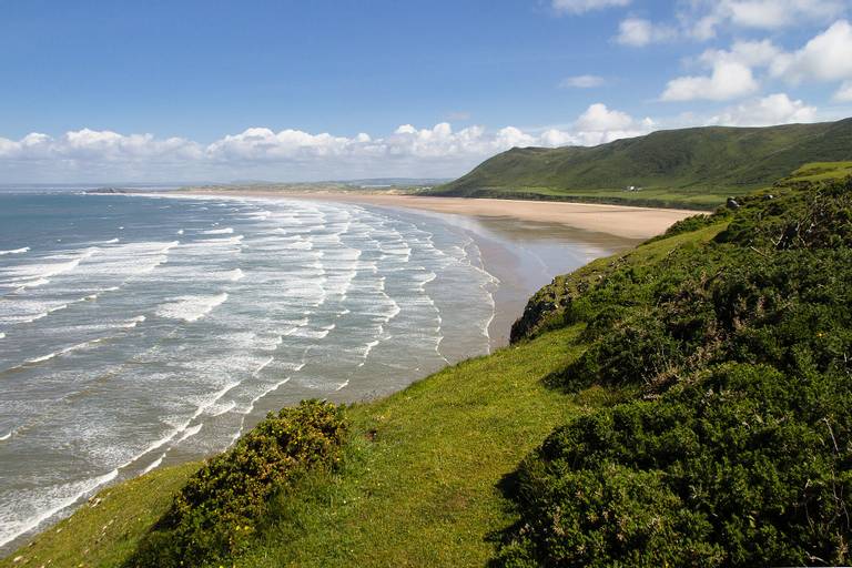 rhossili-bay-beach-rhossili-wales beach