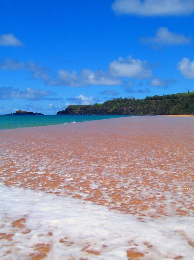 secret-beach-kalihiwai-hawaii beach