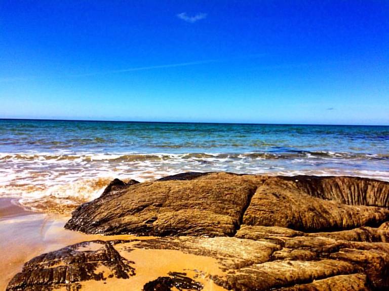 shelly-beach-orford-tasmania beach