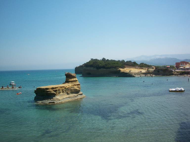 sidari-beach-sidari-peloponnese-western-greece-and-the-ionian beach