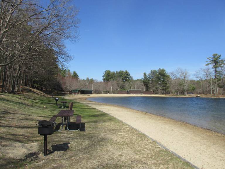 silver-lake-beach-hollis-new-hampshire beach