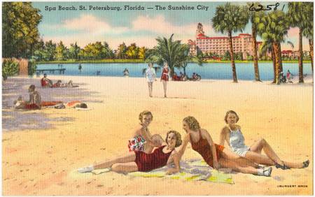 spa-beach-st.-petersburg-florida beach