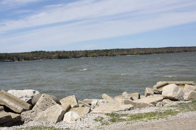 sunset-park-beach-sturgeon-bay-wisconsin beach